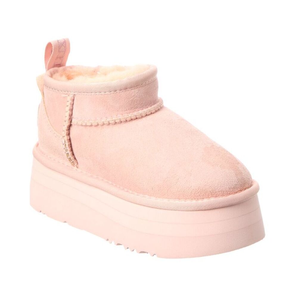 Australia Luxe Collective Cosy Ultra Suede Platfoam Boot, Pink